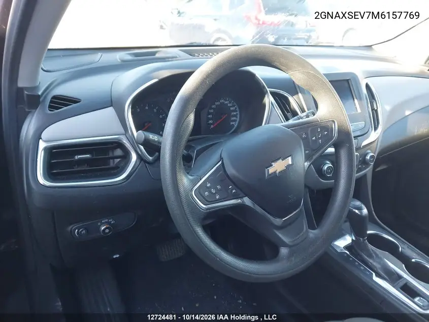 2021 CHEVROLET EQUINOX VIN 2GNAXSEV7M6157769 — фото 21