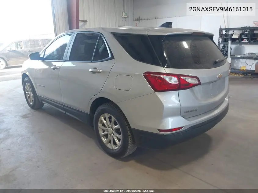 2021 CHEVROLET EQUINOX VIN 2GNAXSEV9M6161015 — фото 3