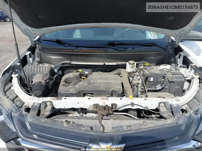 2021 CHEVROLET EQUINOX VIN 3GNAXHEV2MS156873 — фото 10