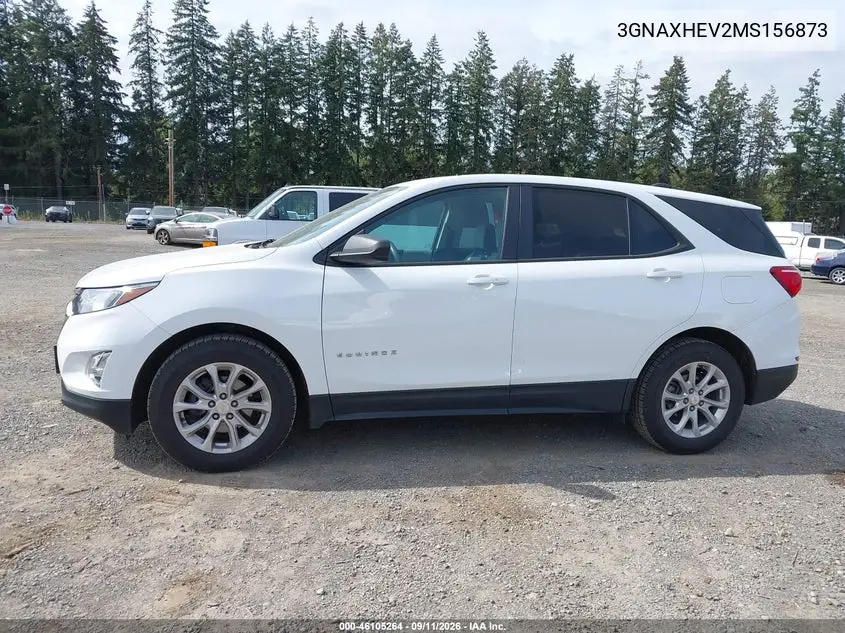 2021 CHEVROLET EQUINOX VIN 3GNAXHEV2MS156873 — фото 14