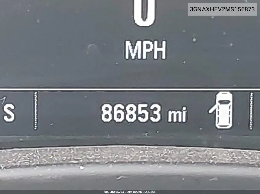 2021 CHEVROLET EQUINOX VIN 3GNAXHEV2MS156873 — фото 15