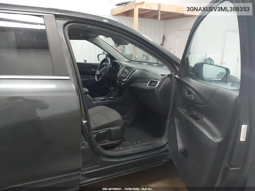 2021 CHEVROLET EQUINOX VIN 3GNAXUEV3ML388353 — фото 5