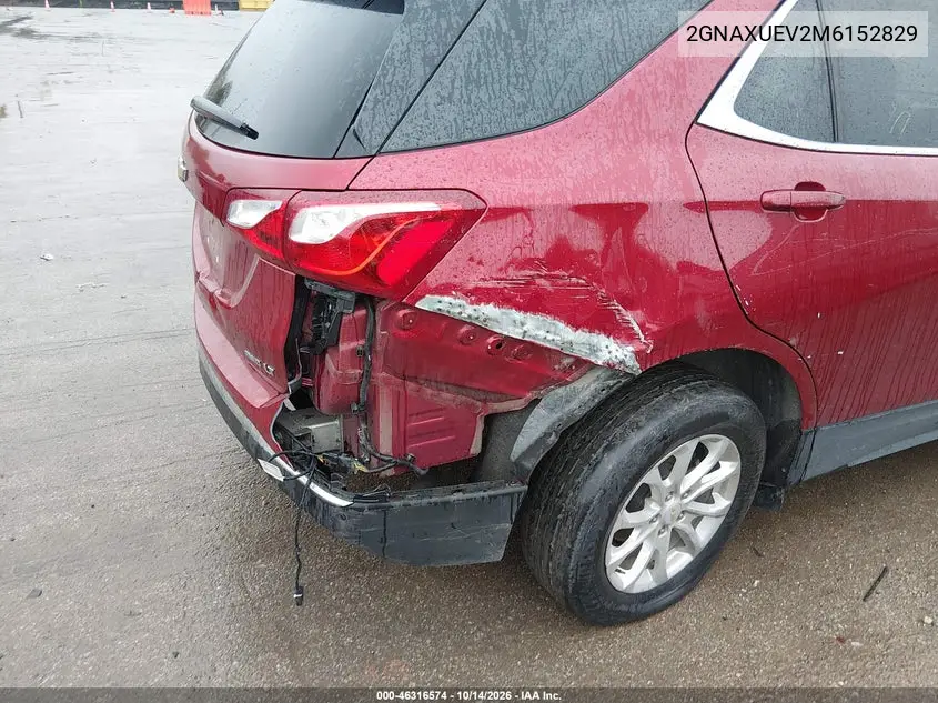 2021 CHEVROLET EQUINOX VIN 2GNAXUEV2M6152829 — фото 6