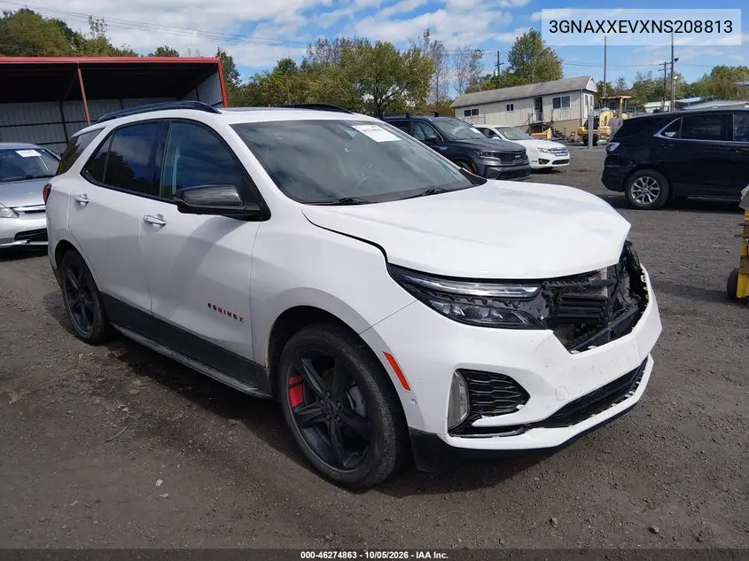 CHEVROLET EQUINOX 2022, VIN 3GNAXXEVXNS208813