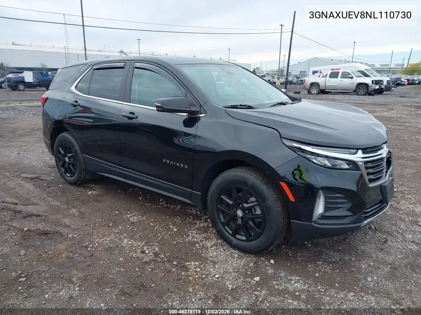 CHEVROLET EQUINOX 2022, VIN 3GNAXUEV8NL110730