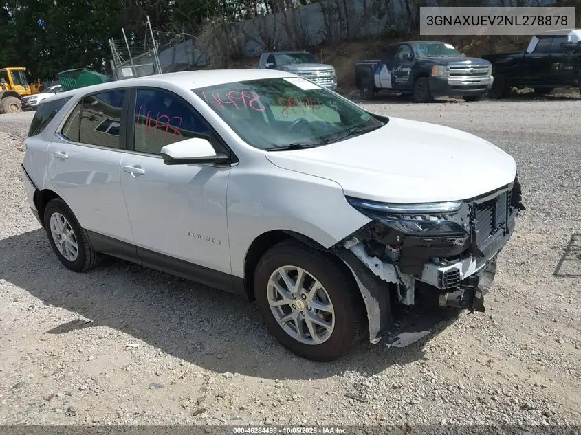CHEVROLET EQUINOX 2022, VIN 3GNAXUEV2NL278878