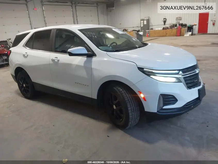 CHEVROLET EQUINOX 2022, VIN 3GNAXUEV9NL267666