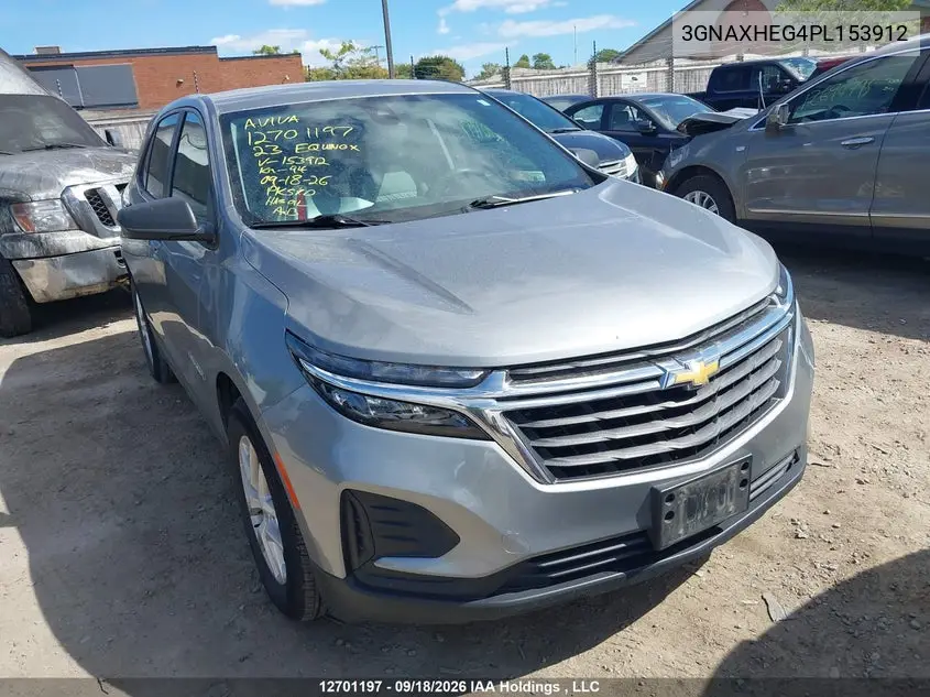 CHEVROLET EQUINOX 2023, VIN 3GNAXHEG4PL153912