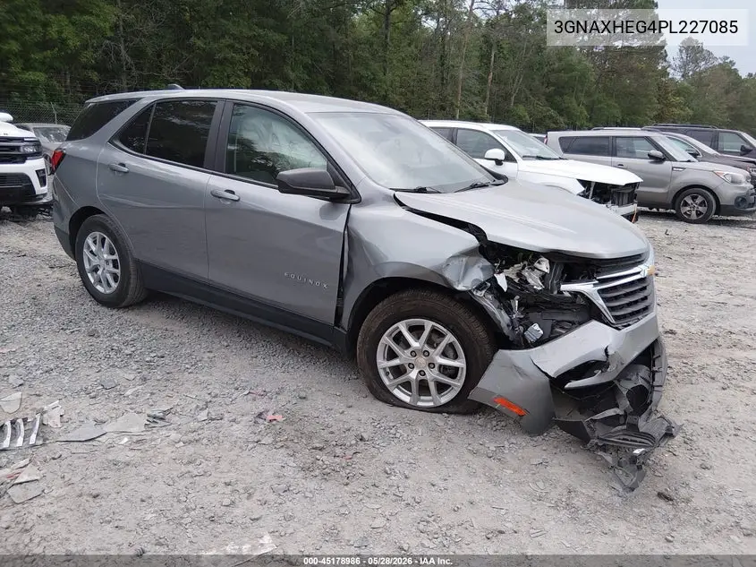 CHEVROLET EQUINOX 2023, VIN 3GNAXHEG4PL227085