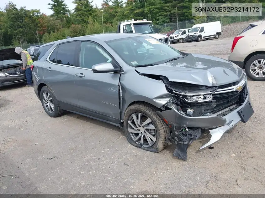 CHEVROLET EQUINOX 2023, VIN 3GNAXUEG2PS214172