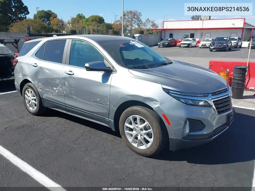 CHEVROLET EQUINOX 2023, VIN 3GNAXKEG8PS214536