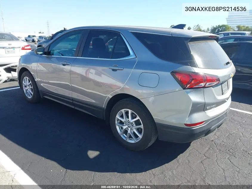 2023 CHEVROLET EQUINOX VIN 3GNAXKEG8PS214536 — фото 3