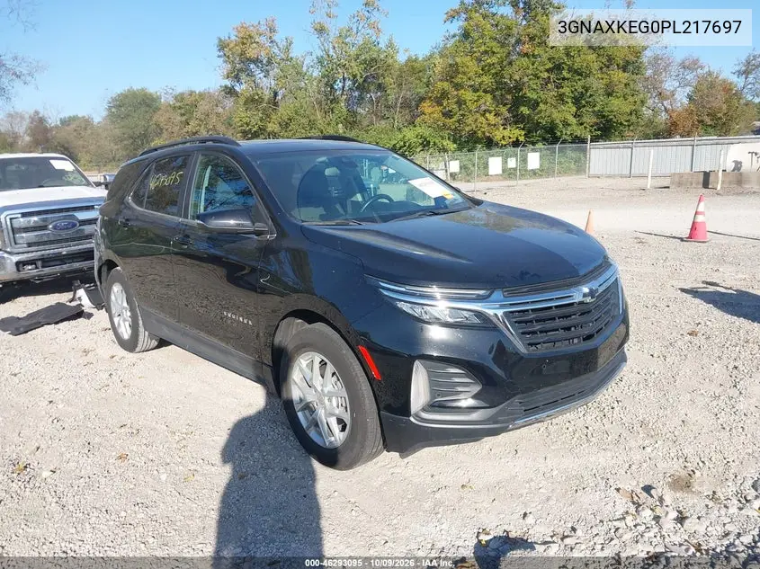 CHEVROLET EQUINOX 2023, VIN 3GNAXKEG0PL217697