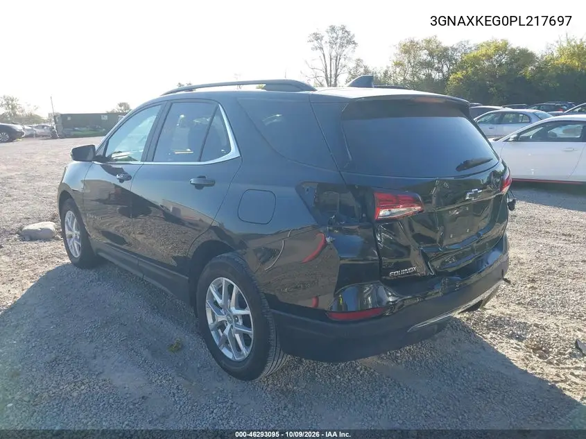 2023 CHEVROLET EQUINOX VIN 3GNAXKEG0PL217697 — фото 3