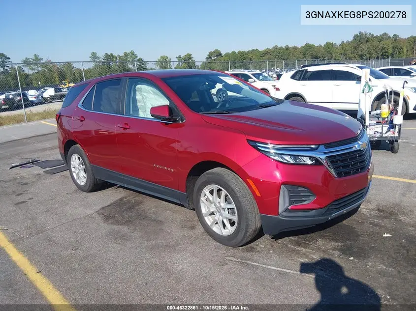 CHEVROLET EQUINOX 2023, VIN 3GNAXKEG8PS200278
