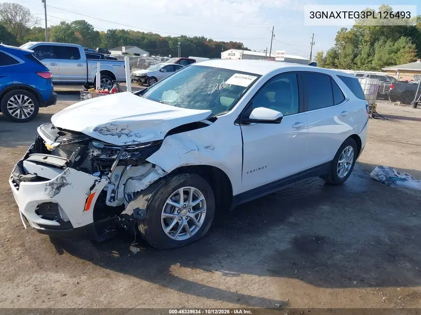 2023 CHEVROLET EQUINOX VIN 3GNAXTEG3PL126493 — фото 2