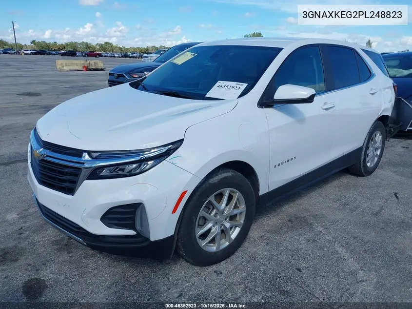 2023 CHEVROLET EQUINOX VIN 3GNAXKEG2PL248823 — фото 2