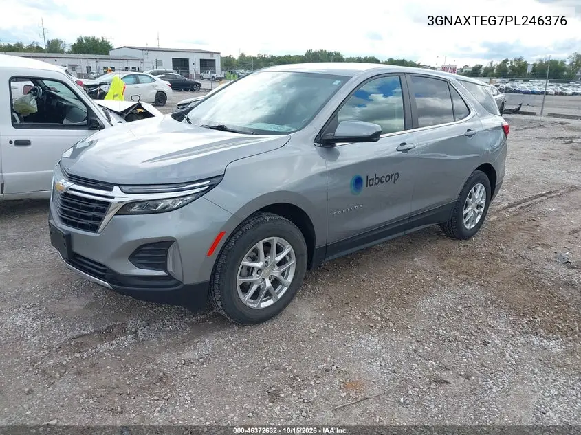 2023 CHEVROLET EQUINOX VIN 3GNAXTEG7PL246376 — фото 2
