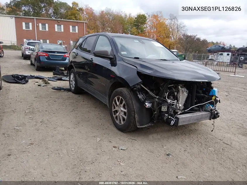 CHEVROLET EQUINOX 2023, VIN 3GNAXSEG1PL126826