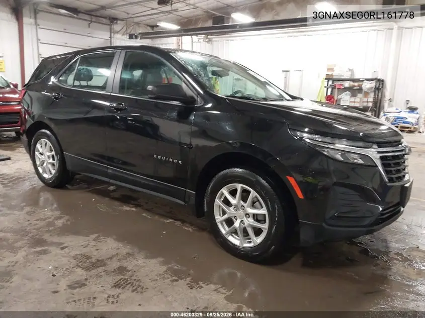 CHEVROLET EQUINOX 2024, VIN 3GNAXSEG0RL161778
