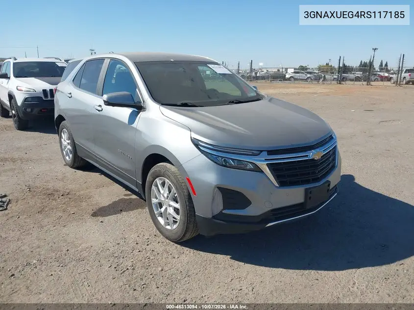 CHEVROLET EQUINOX 2024, VIN 3GNAXUEG4RS117185