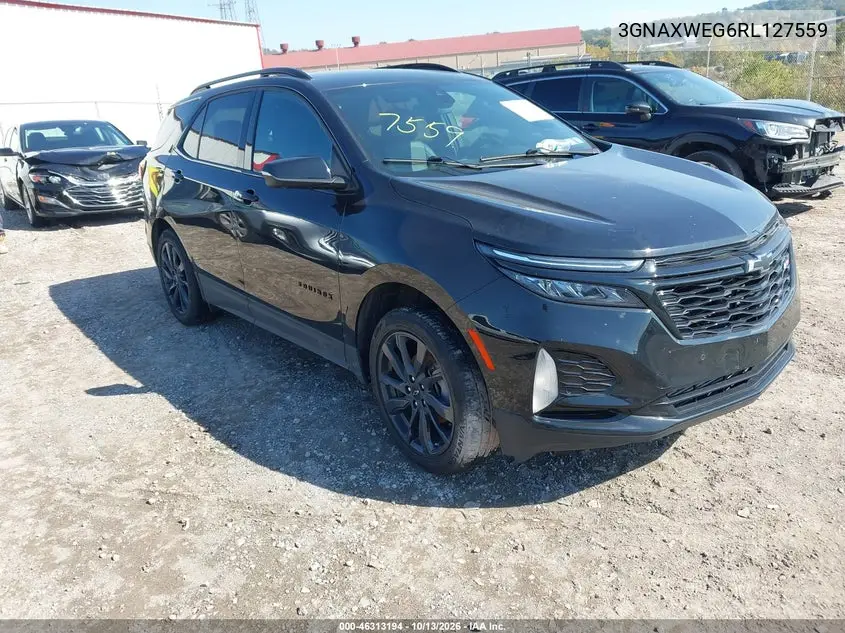 CHEVROLET EQUINOX 2024, VIN 3GNAXWEG6RL127559