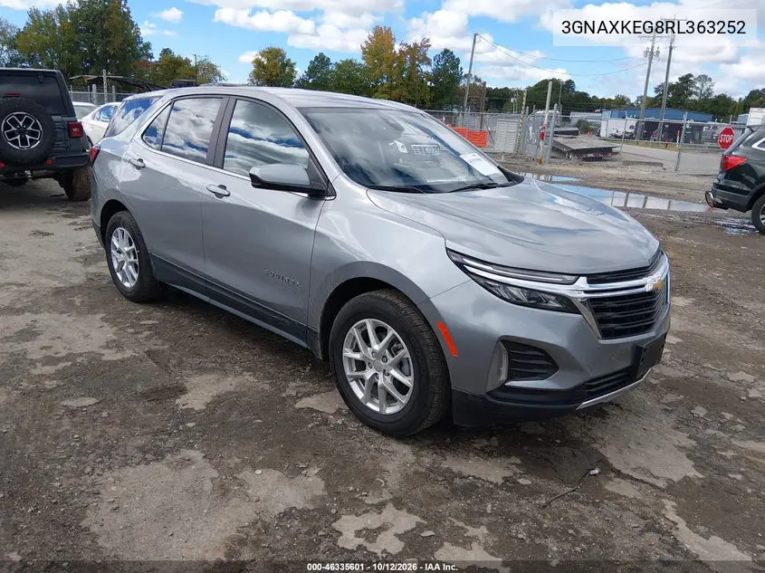 CHEVROLET EQUINOX 2024, VIN 3GNAXKEG8RL363252