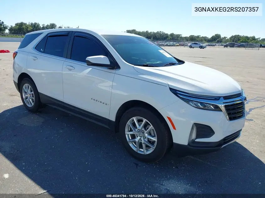 CHEVROLET EQUINOX 2024, VIN 3GNAXKEG2RS207357
