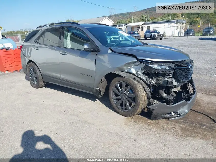 CHEVROLET EQUINOX 2024, VIN 3GNAXWEG2RS179308