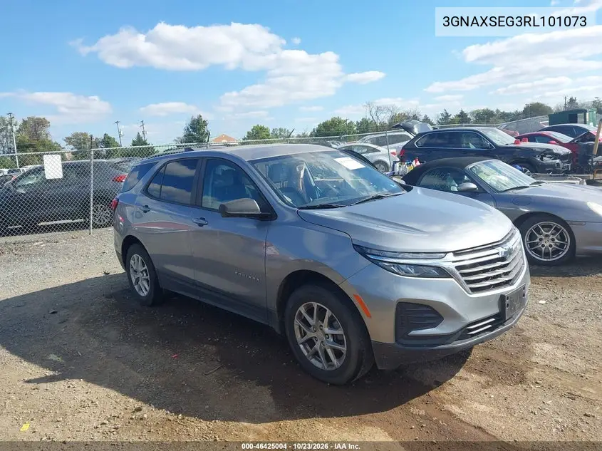 CHEVROLET EQUINOX 2024, VIN 3GNAXSEG3RL101073