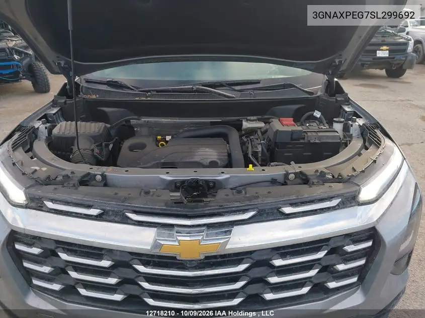 2025 CHEVROLET EQUINOX VIN 3GNAXPEG7SL299692 — фото 10