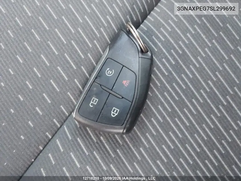 2025 CHEVROLET EQUINOX VIN 3GNAXPEG7SL299692 — фото 11