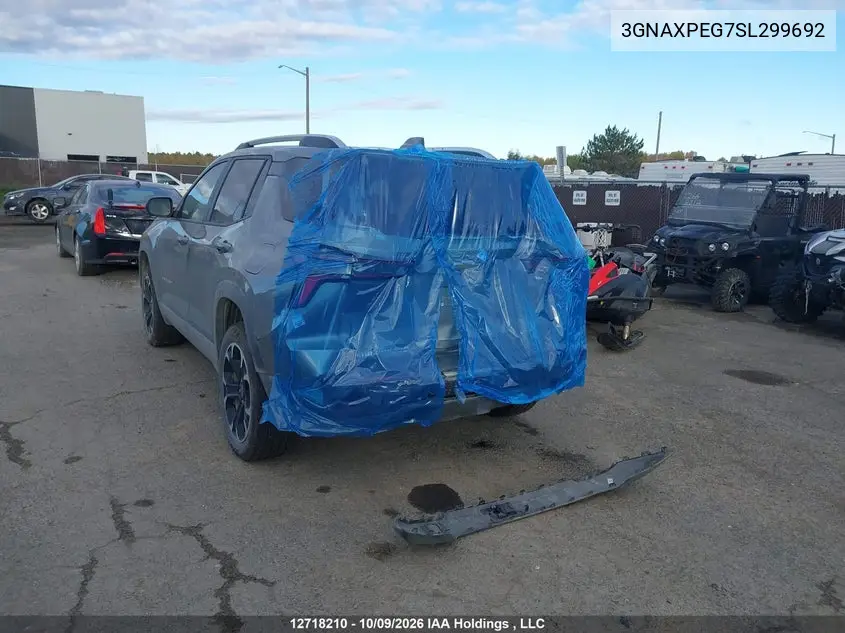 2025 CHEVROLET EQUINOX VIN 3GNAXPEG7SL299692 — фото 12