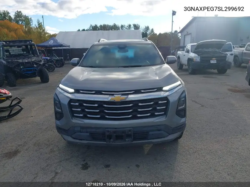 2025 CHEVROLET EQUINOX VIN 3GNAXPEG7SL299692 — фото 13