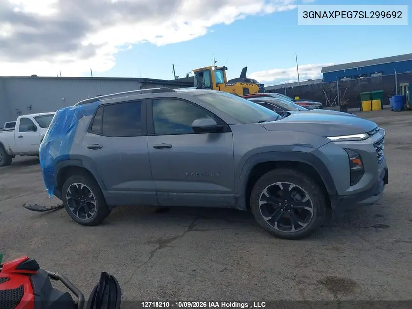 2025 CHEVROLET EQUINOX VIN 3GNAXPEG7SL299692 — фото 14
