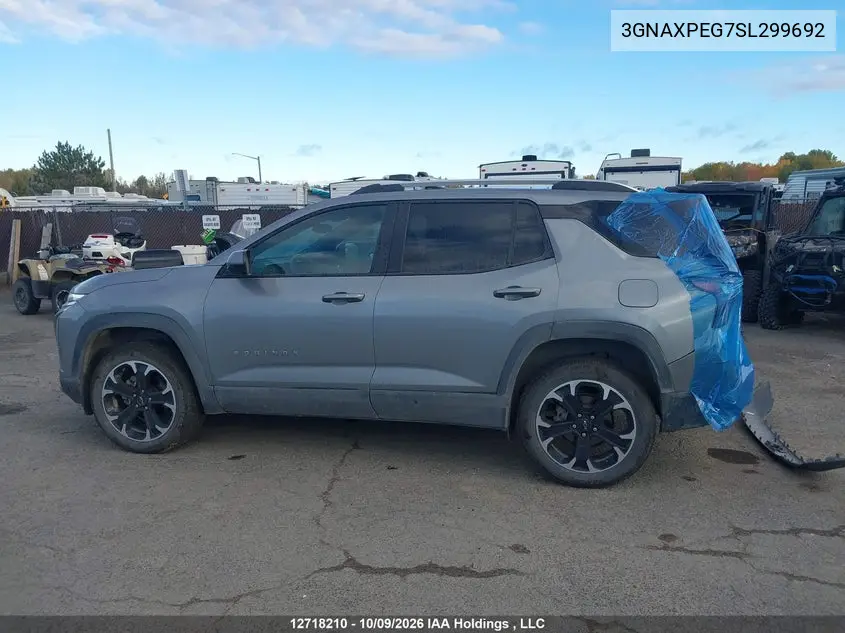 2025 CHEVROLET EQUINOX VIN 3GNAXPEG7SL299692 — фото 15
