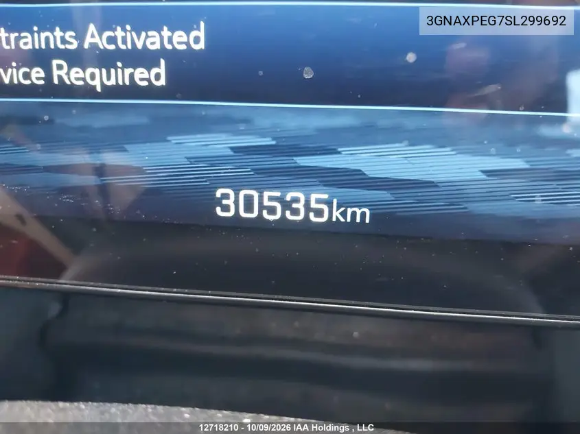 2025 CHEVROLET EQUINOX VIN 3GNAXPEG7SL299692 — фото 16