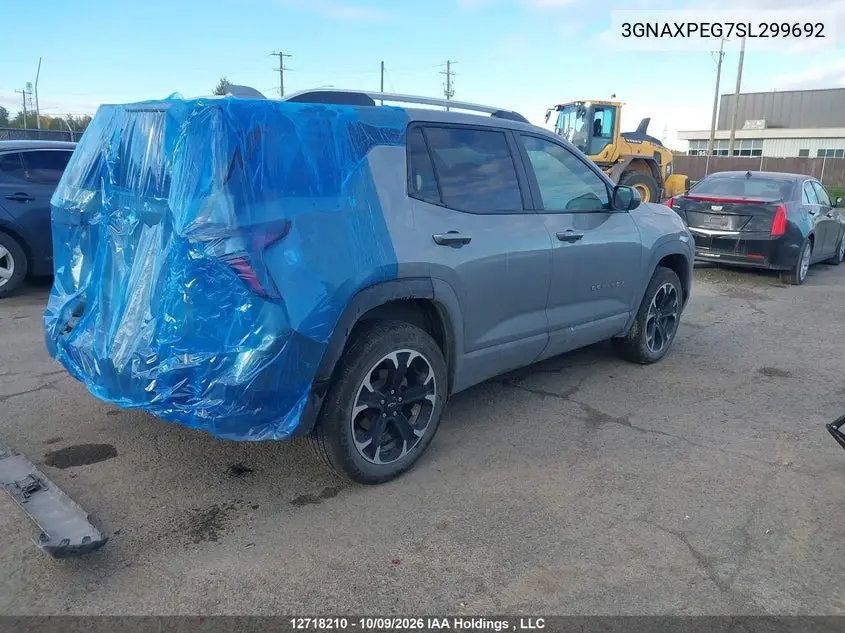 2025 CHEVROLET EQUINOX VIN 3GNAXPEG7SL299692 — фото 4