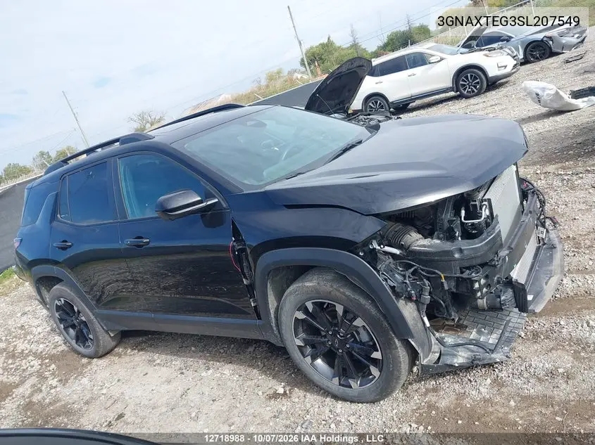2025 CHEVROLET EQUINOX VIN 3GNAXTEG3SL207549 — фото 14