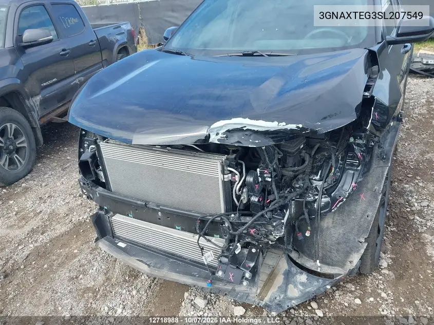 2025 CHEVROLET EQUINOX VIN 3GNAXTEG3SL207549 — фото 6