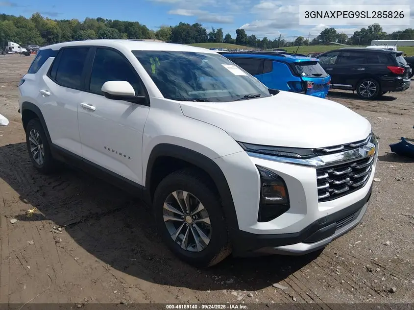 CHEVROLET EQUINOX 2025, VIN 3GNAXPEG9SL285826