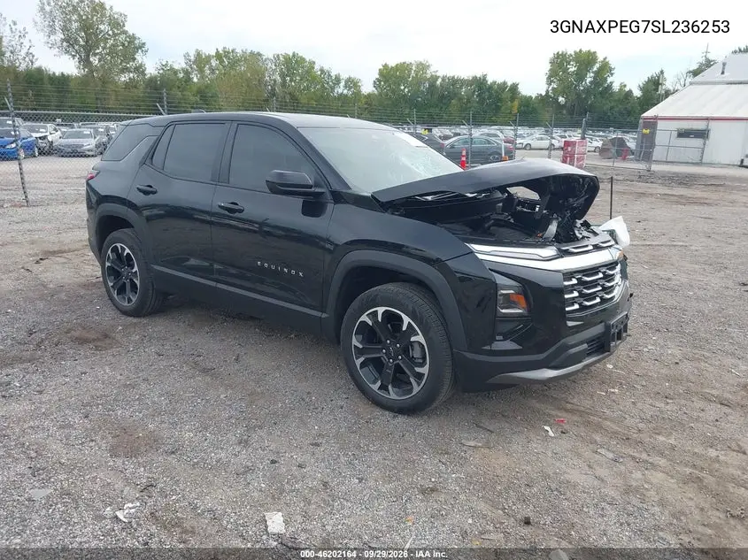 CHEVROLET EQUINOX 2025, VIN 3GNAXPEG7SL236253