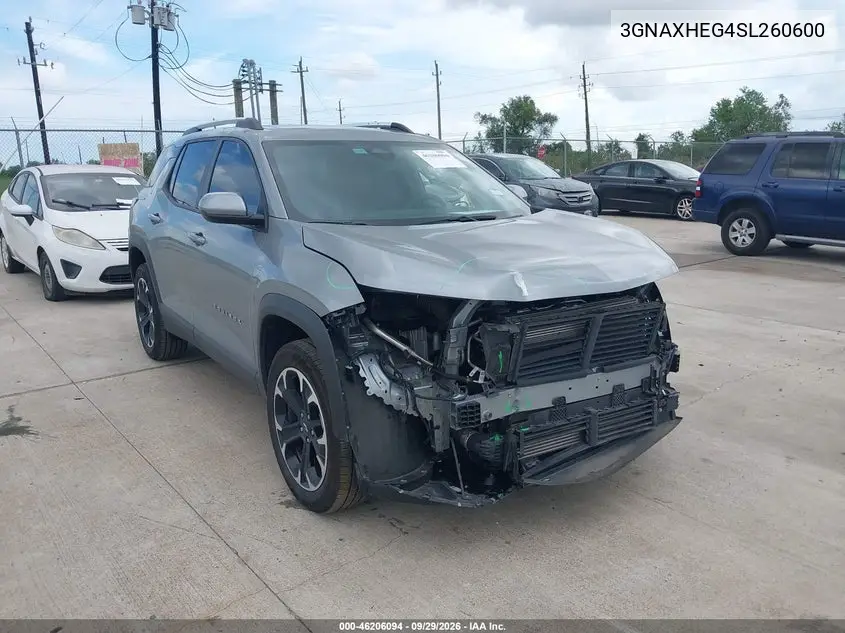CHEVROLET EQUINOX 2025, VIN 3GNAXHEG4SL260600