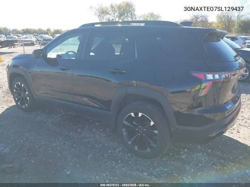 2025 CHEVROLET EQUINOX VIN 3GNAXTEG7SL129437 — фото 3