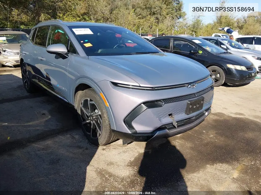 CHEVROLET EQUINOX 2025, VIN 3GN7DLRP3SS158694