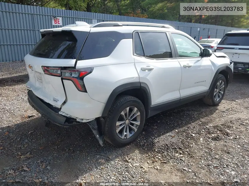 2025 CHEVROLET EQUINOX VIN 3GNAXPEG3SL203783 — фото 4