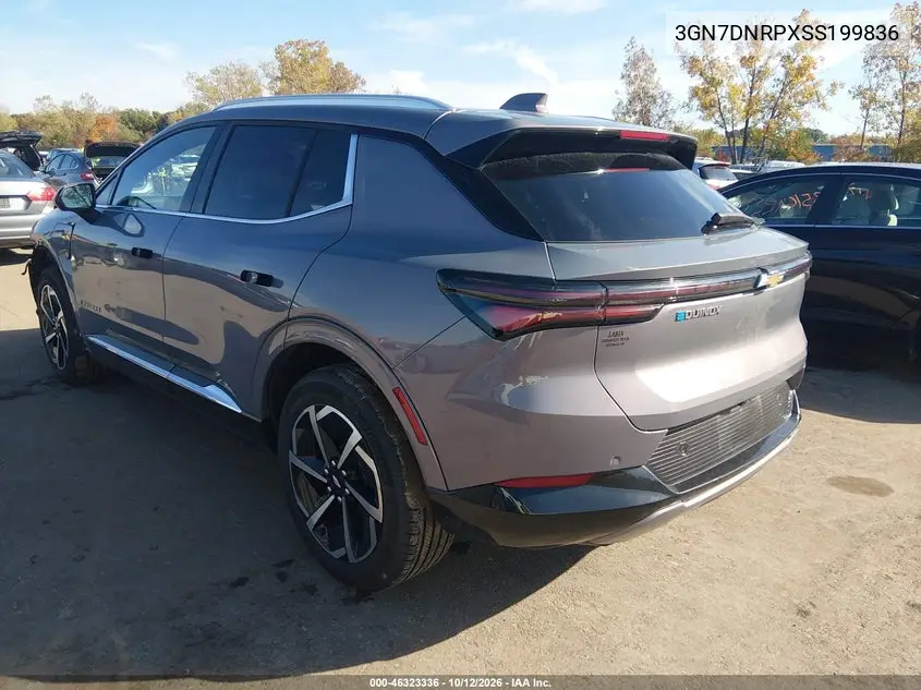2025 CHEVROLET EQUINOX VIN 3GN7DNRPXSS199836 — фото 3