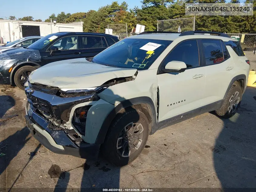 2025 CHEVROLET EQUINOX VIN 3GNAXSEG4SL135240 — фото 2