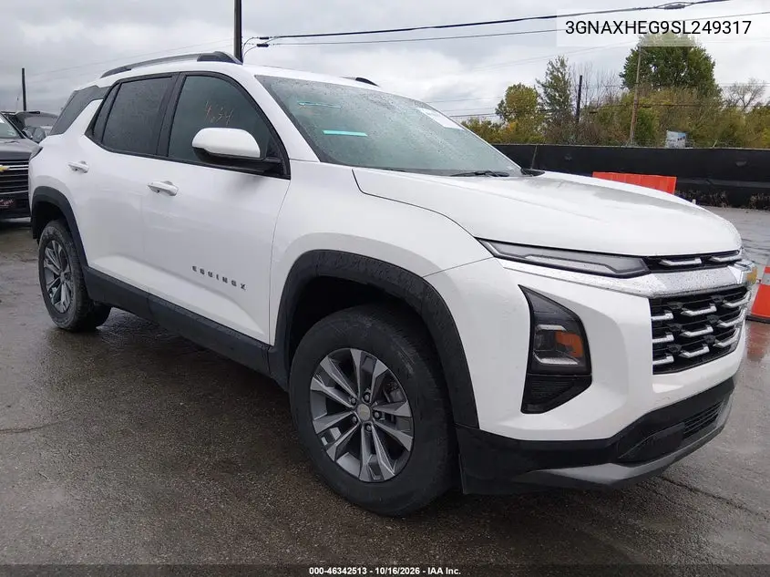 CHEVROLET EQUINOX 2025, VIN 3GNAXHEG9SL249317