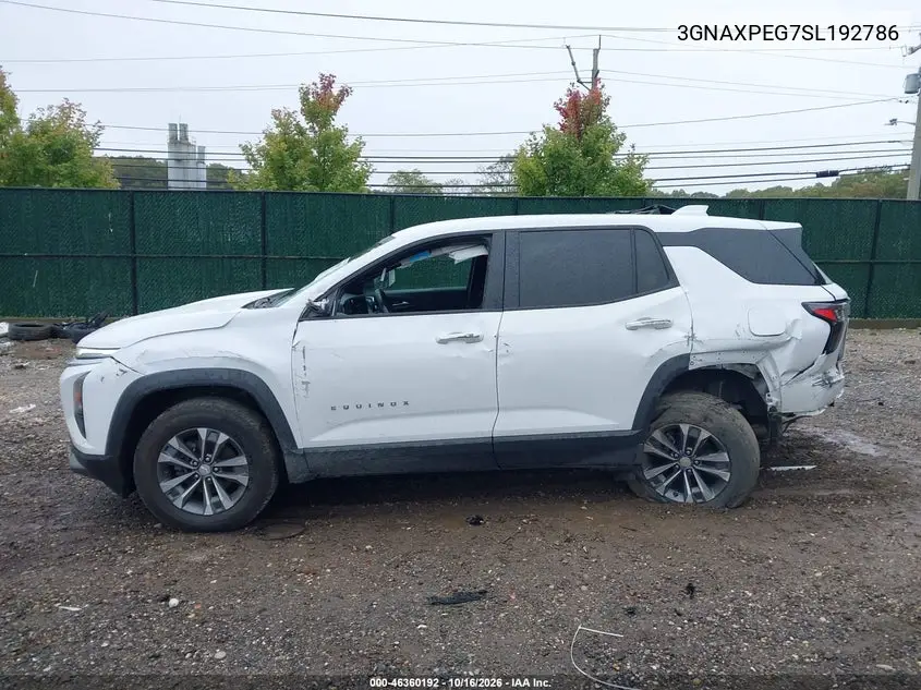 2025 CHEVROLET EQUINOX VIN 3GNAXPEG7SL192786 — фото 15